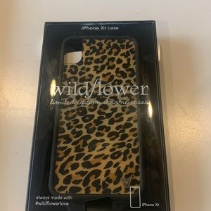 WildFlower Gold Leopard Iphone Xr Case
